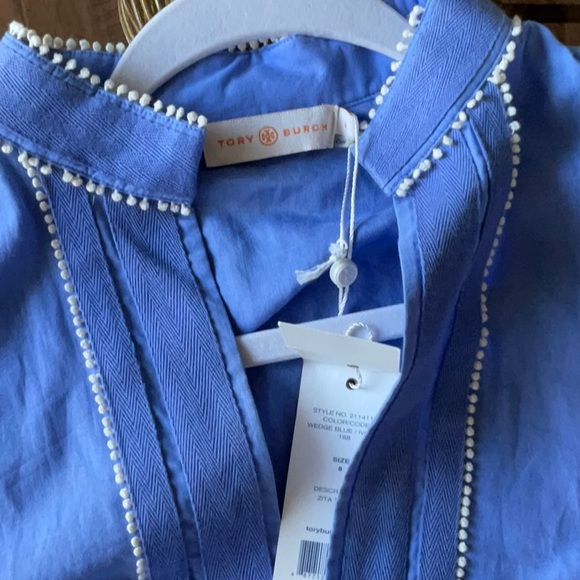 TORY BURCH  EMBROIDERED TUNIC NWT - Picture 4 of 4